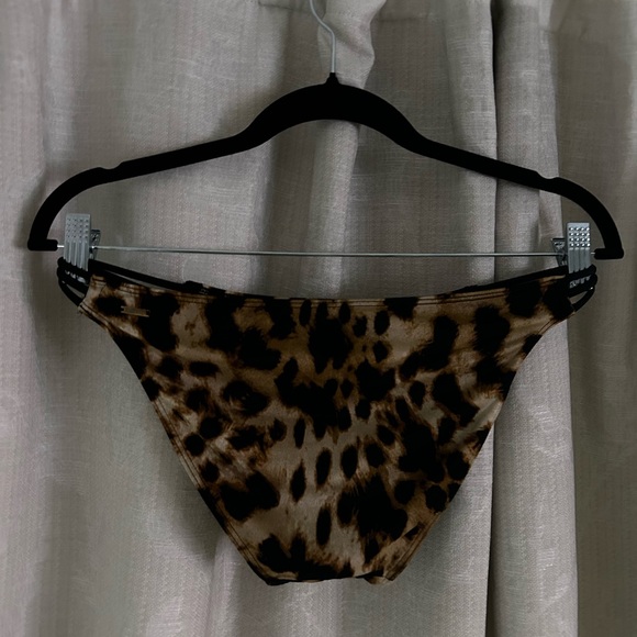 Victoria's Secret leopard print bikini bottom - Picture 2 of 5